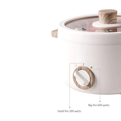 Multi-Function Mini Cookers Electric Cooking Boiling Pot Electric Heat Pan Dormitory Household 1-2 People Electric Rice Cookers
